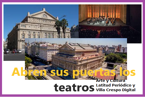 TEATROS ABREN SUS PUERTAS